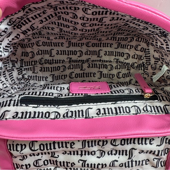 JUICY COUTURE BRIGHTER THAN A DIAMOND SHOULDER BAG JUICY PINK - Picture 9 of 10
